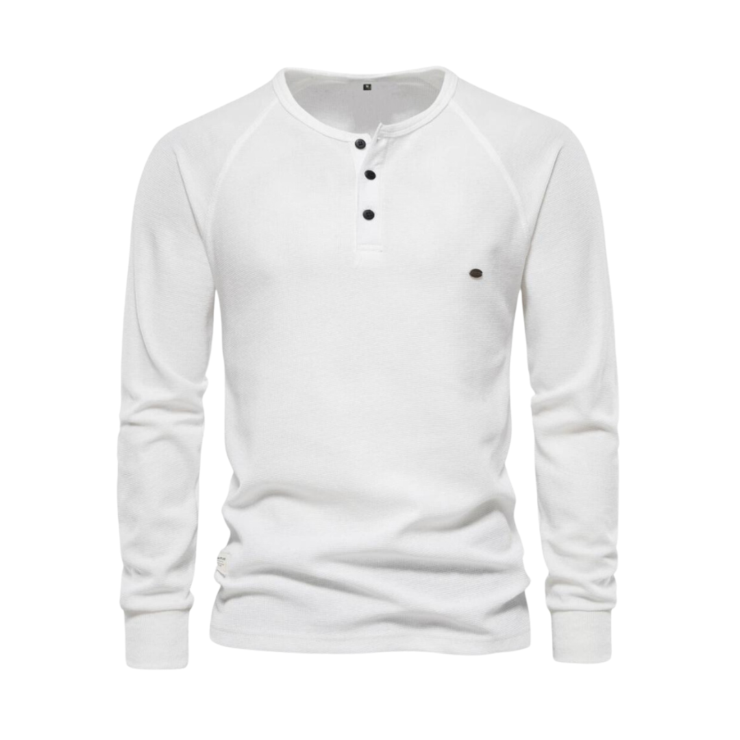 Camisa Waffle Henley