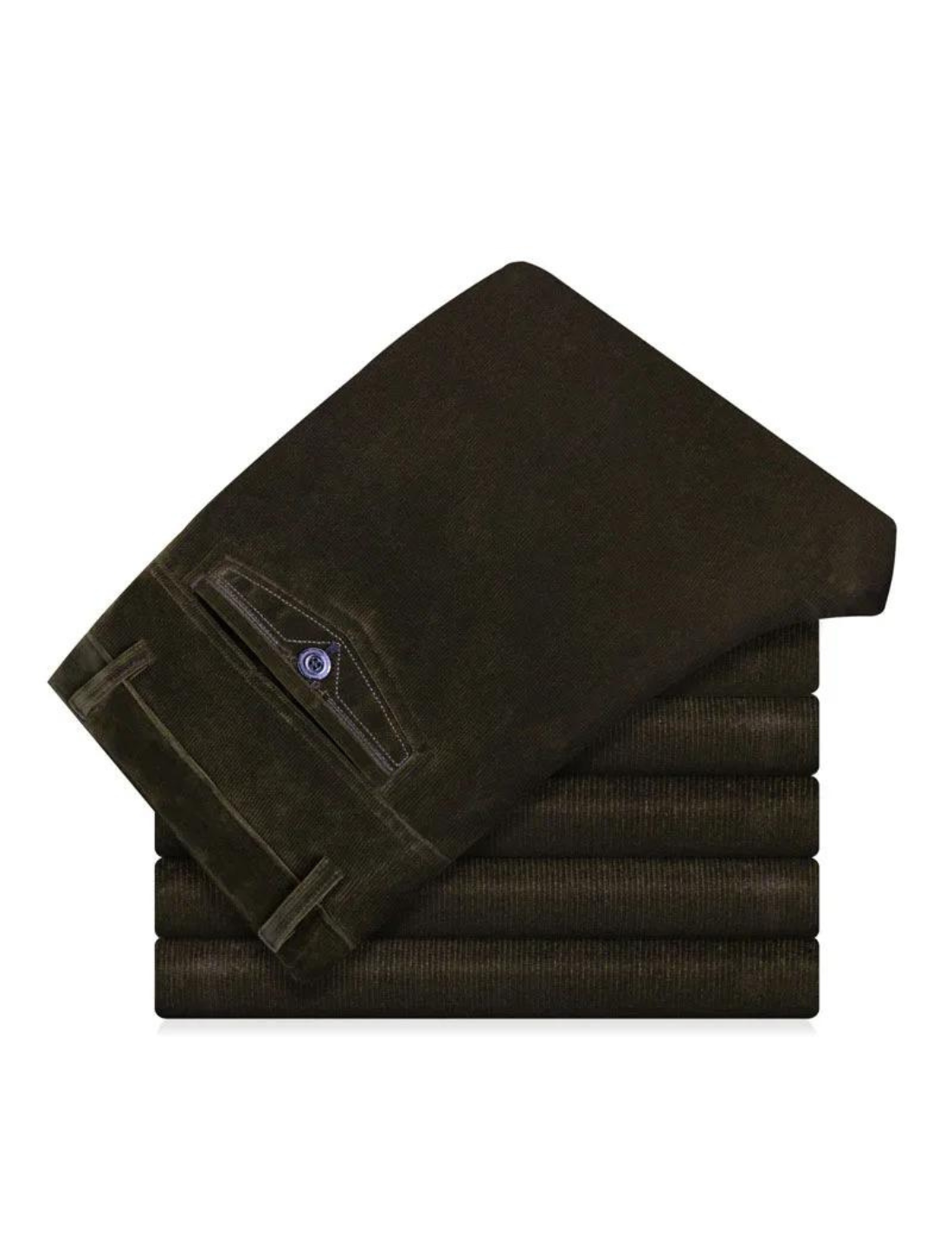 Calça de Veludo de Algodão